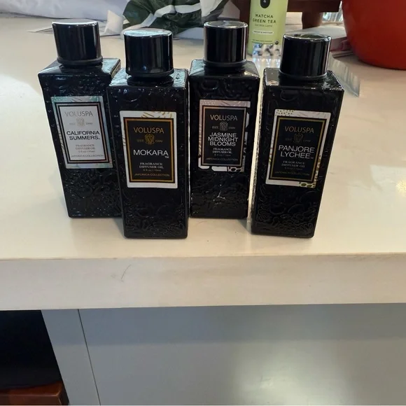 Voluspa Fragrance4 diffuser oil bundle, partially used/ unboxed. 100% Authentic - Picture 2 of 10
